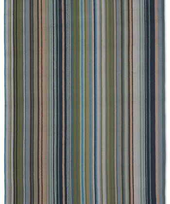 Harlequin Spectro Stripes-Emerald/Marine/Rust outdoor 442108